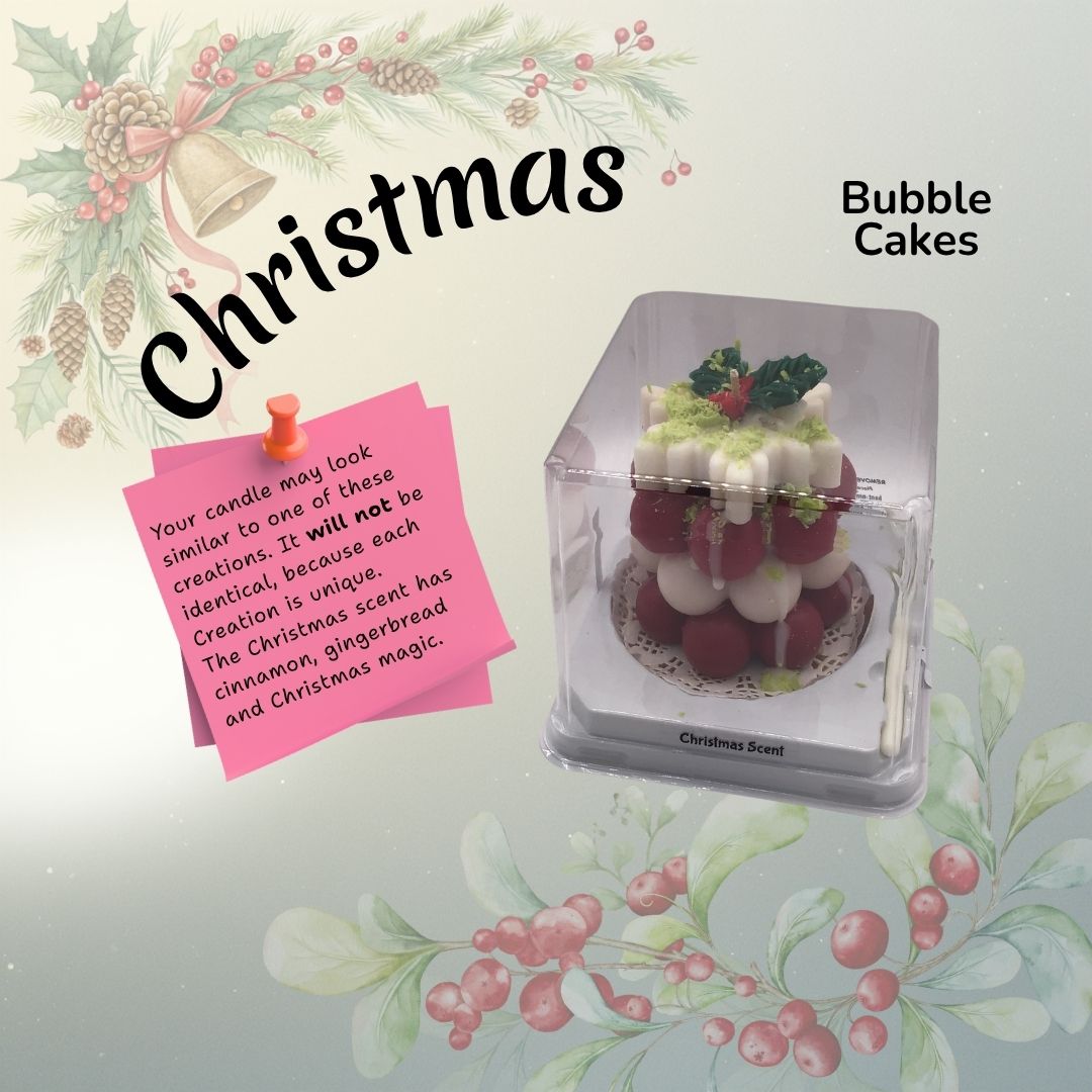 Bubble Cake Candles
