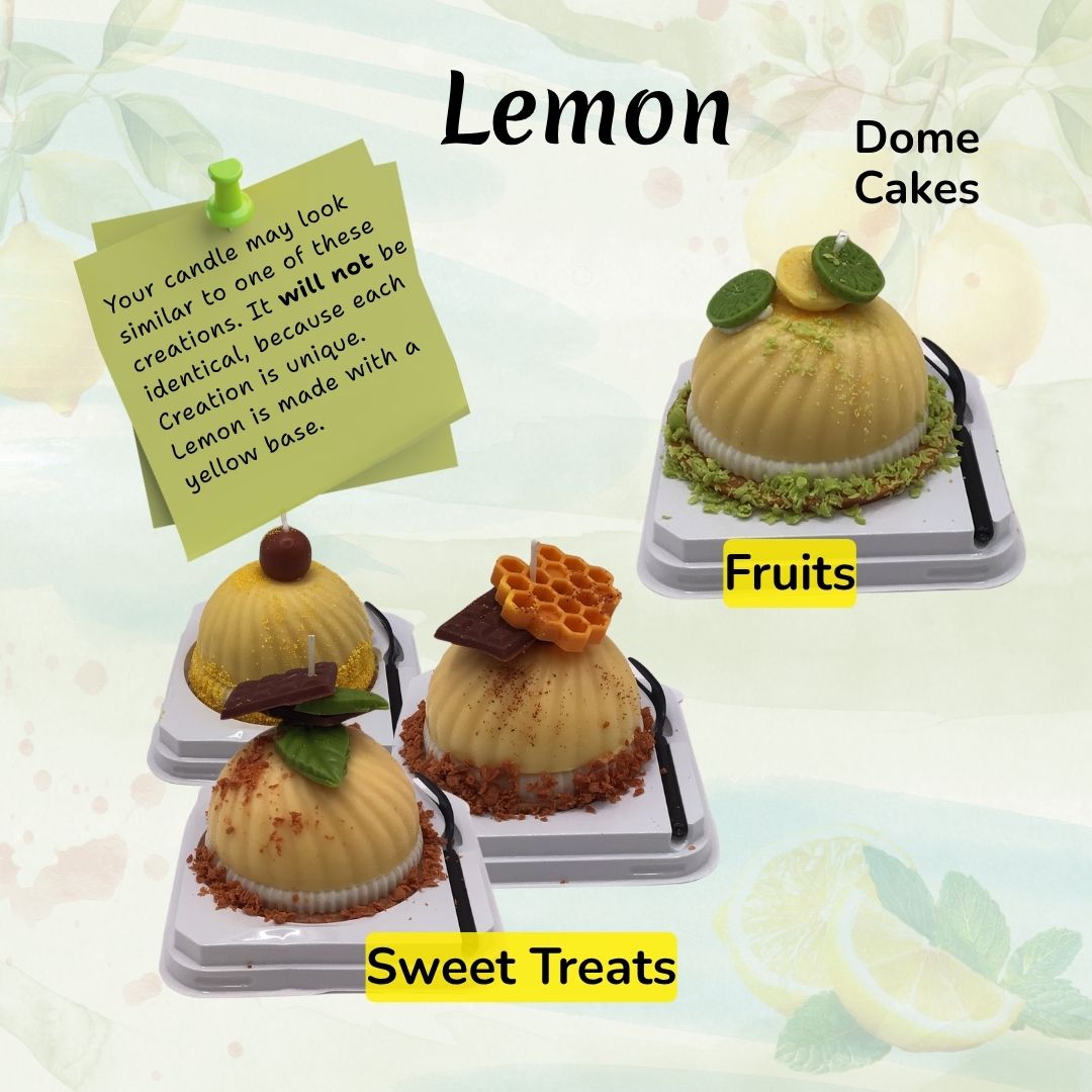 Dome Cake Candles