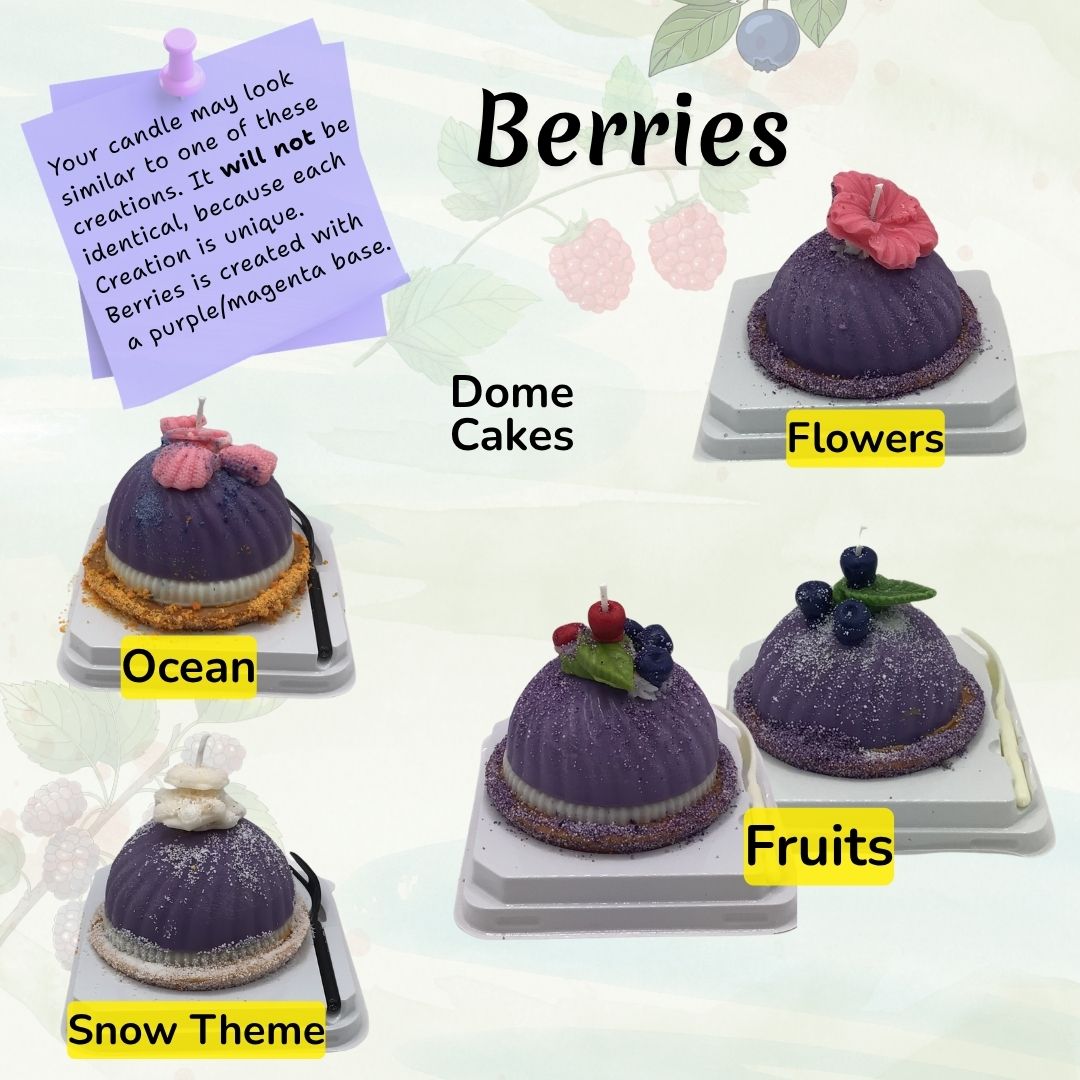 Dome Cake Candles