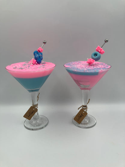 Martini Mocktail Candles