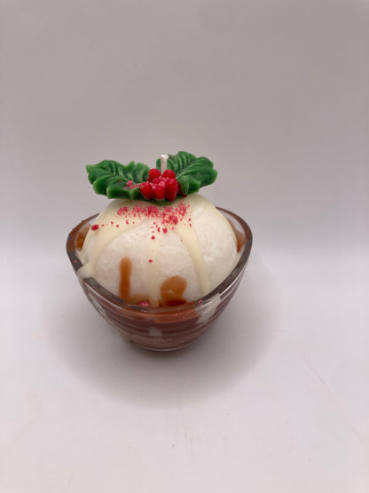 Christmas Pudding Candles