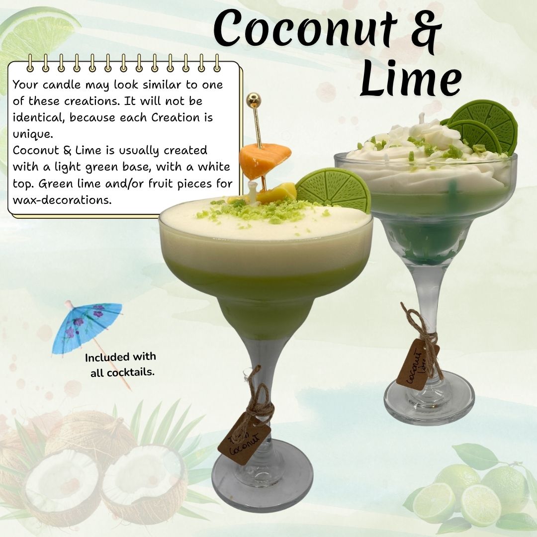 Margarita Cocktail Candles