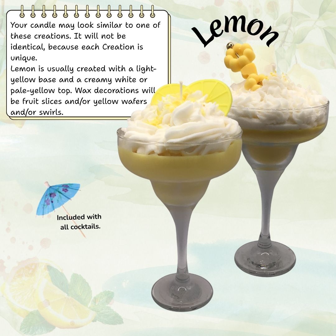Margarita Cocktail Candles