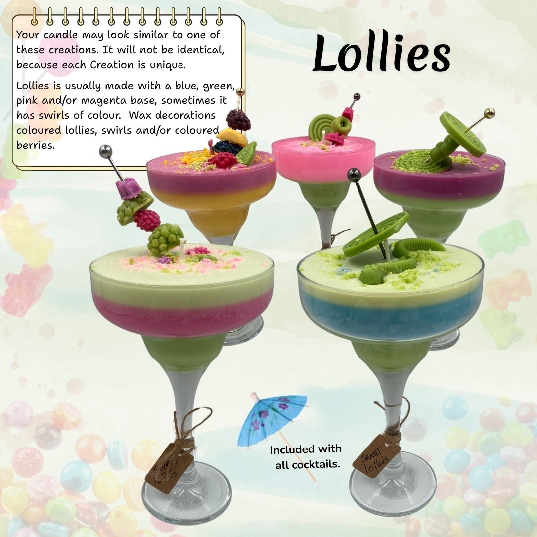 Margarita Cocktail Candles