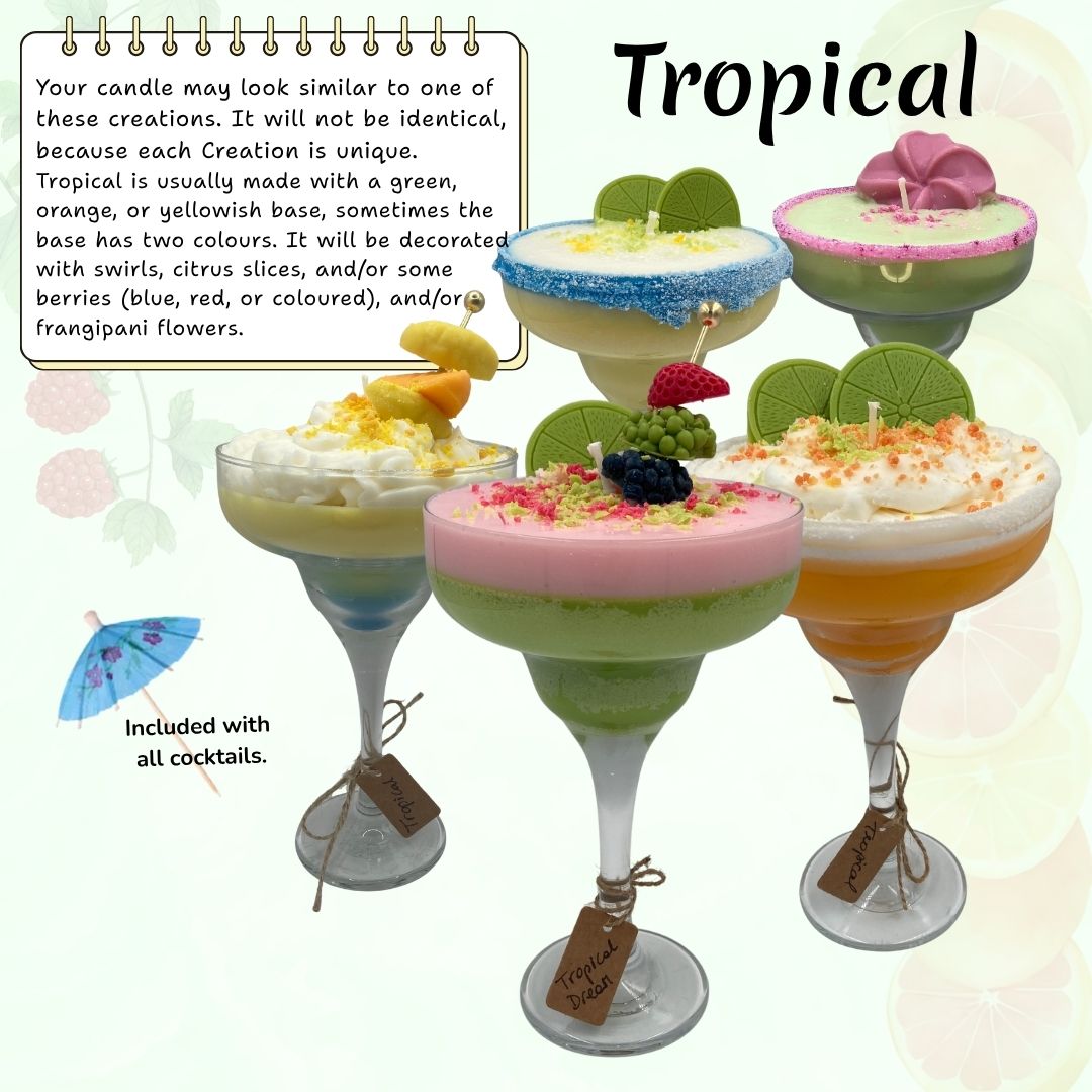 Margarita Cocktail Candles