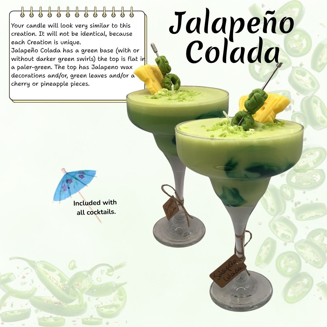 Margarita Cocktail Candles