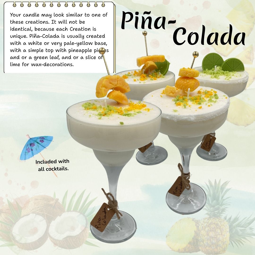 Margarita Cocktail Candles