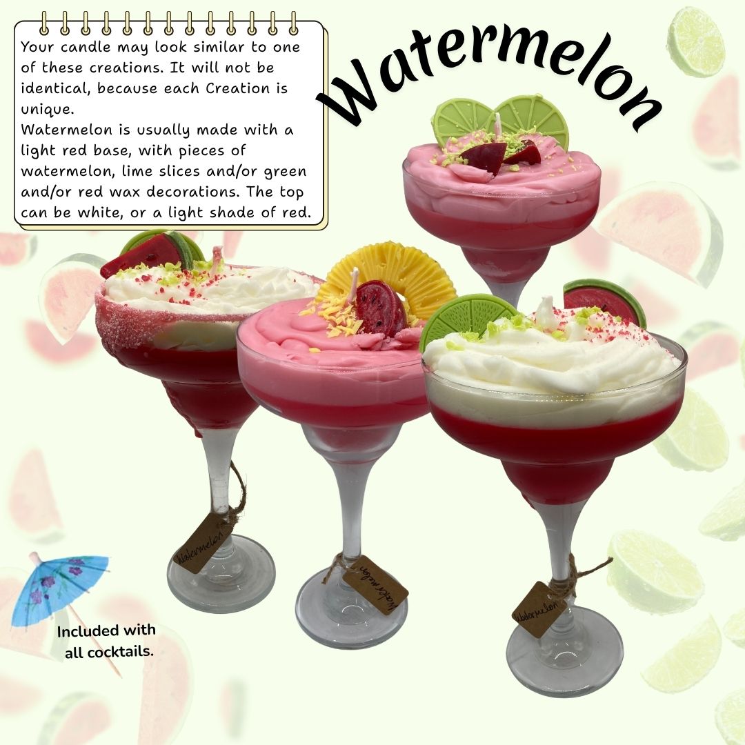 Margarita Cocktail Candles