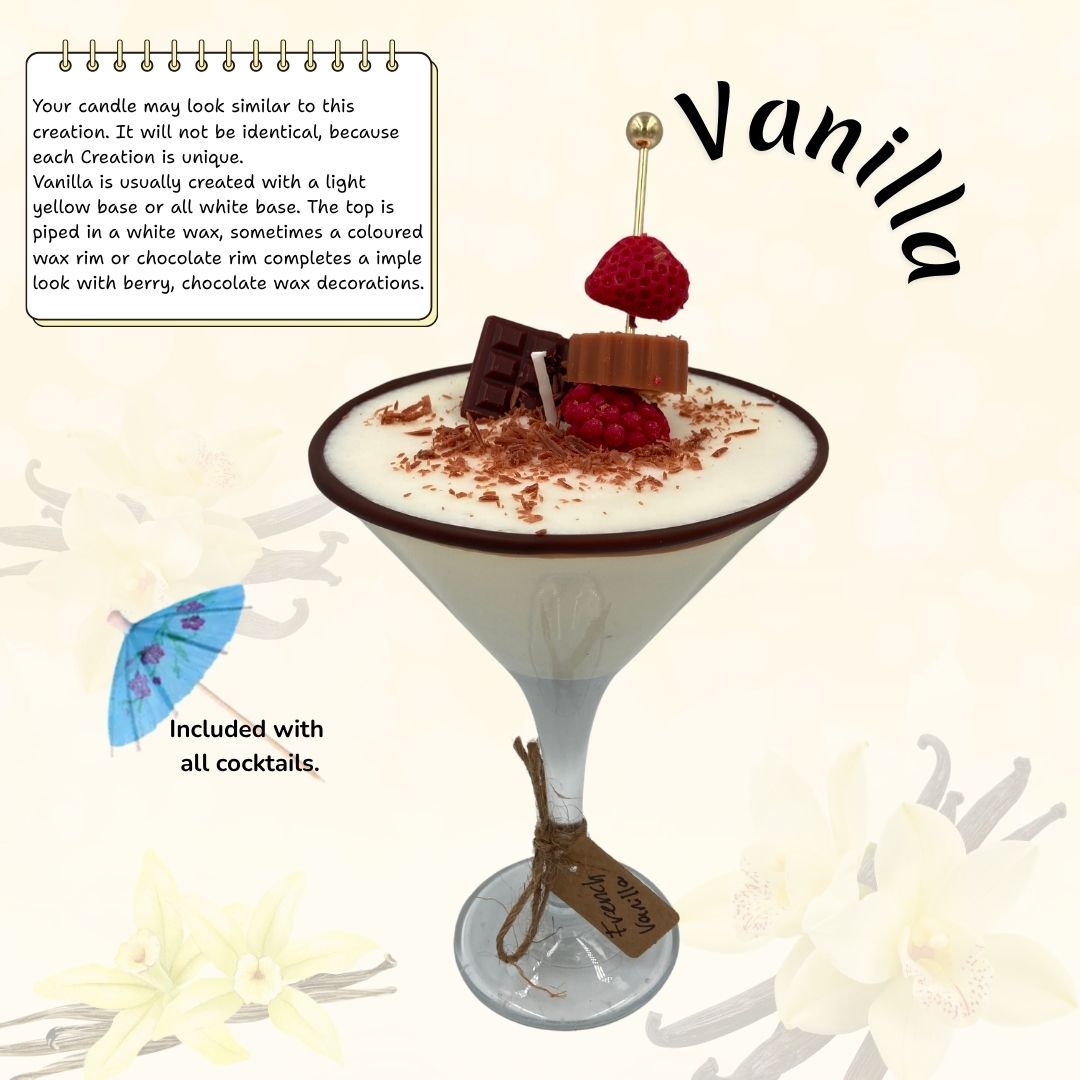 Martini Mocktail Candles