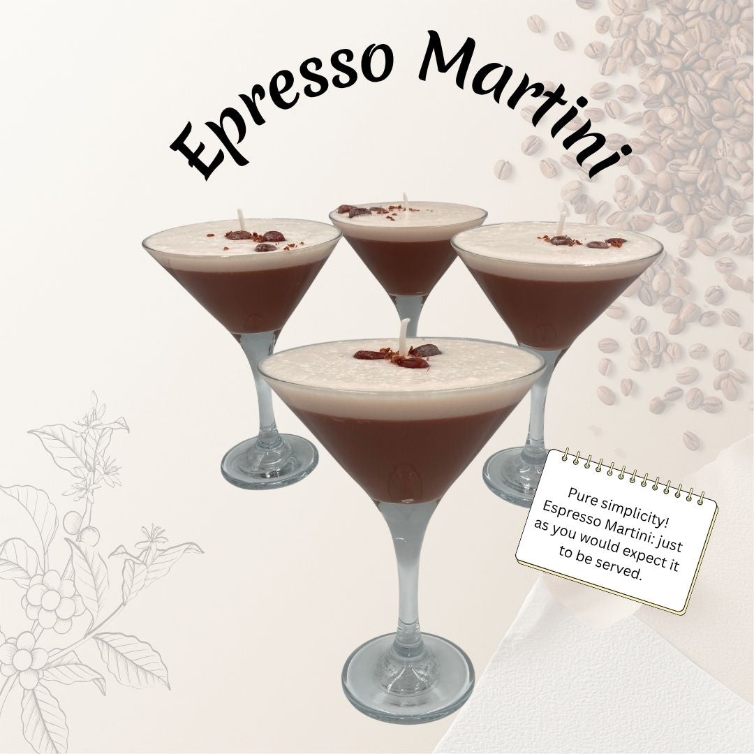 Martini Mocktail Candles