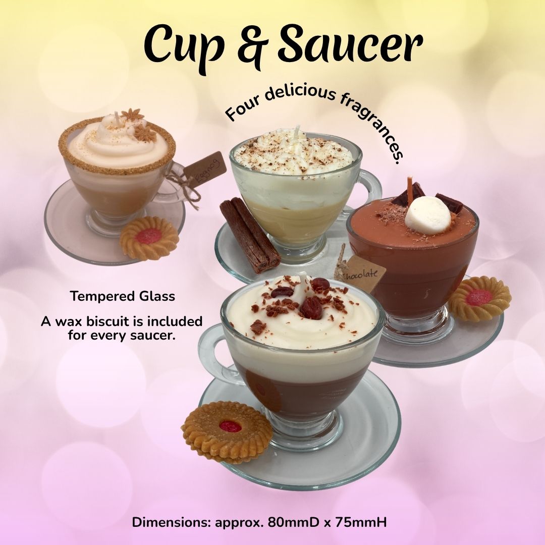 Large Cup and Saucer