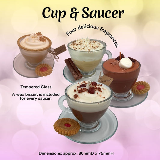 Large Cup and Saucer