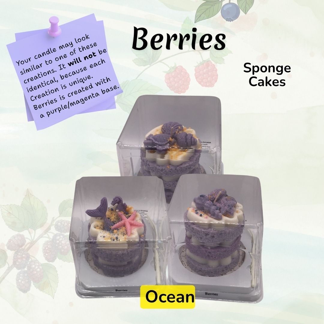 Sponge Cake Candles