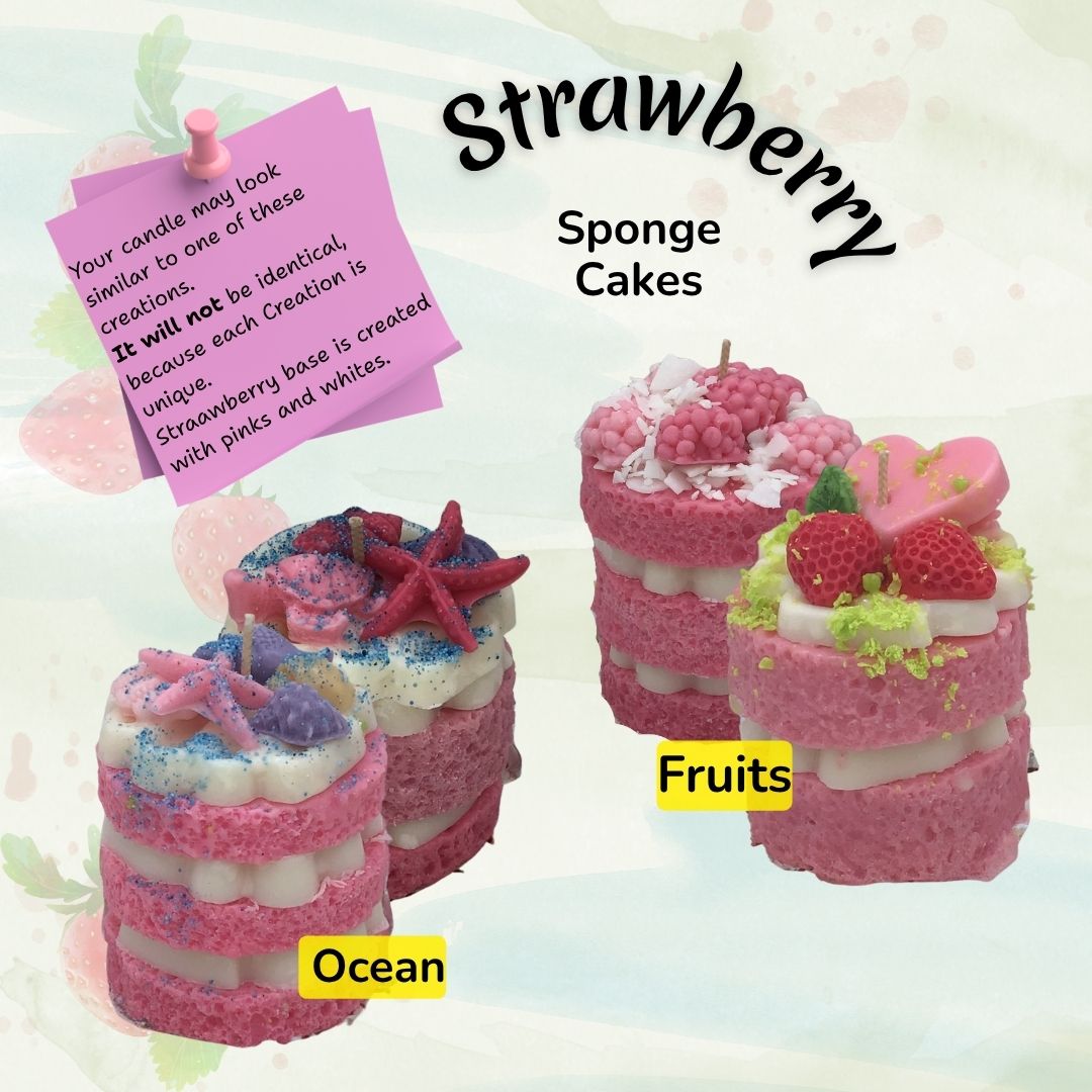 Sponge Cake Candles