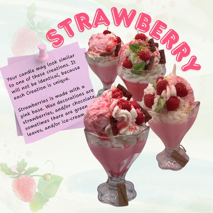 Parfait Dessert Candles