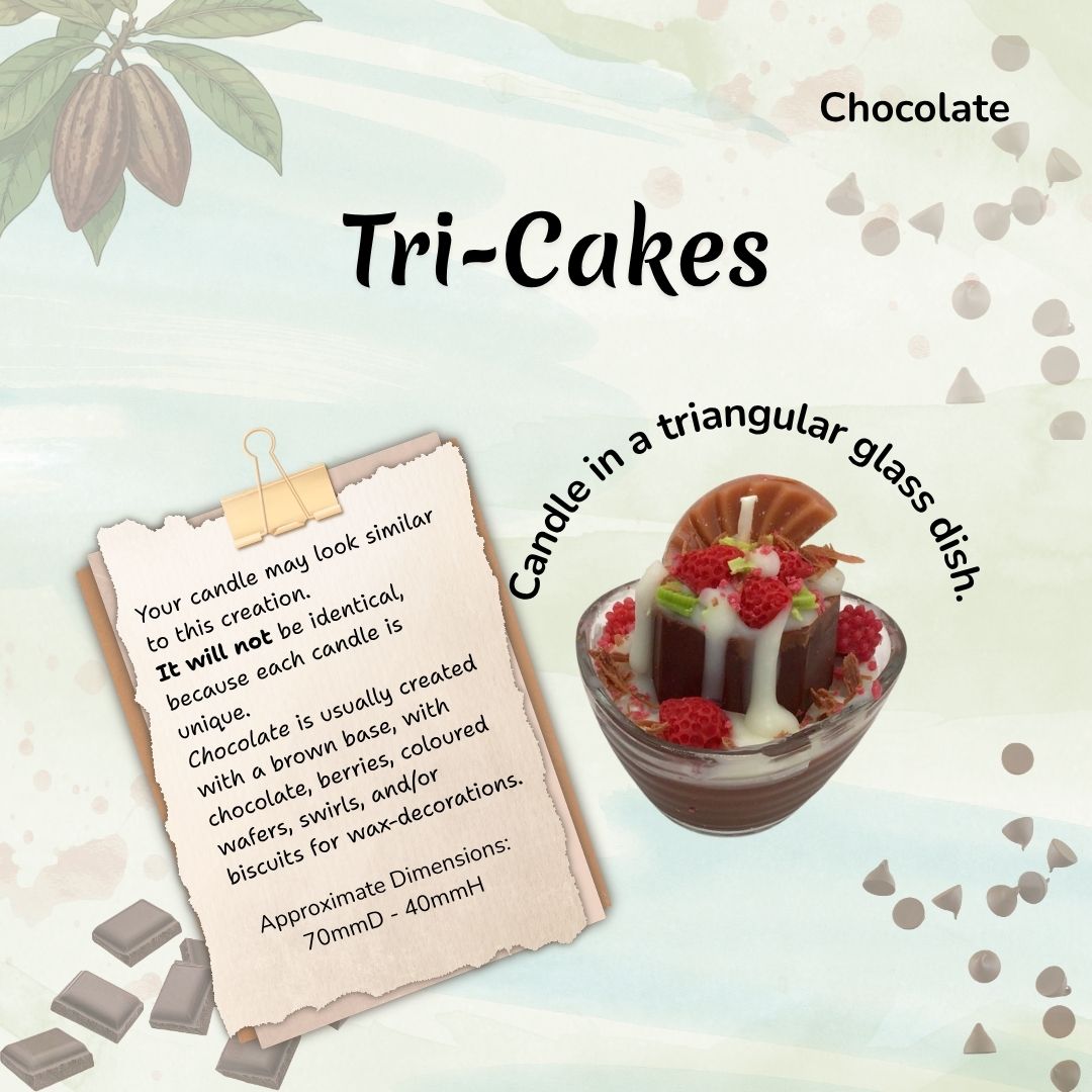 Tri-Cake Candles