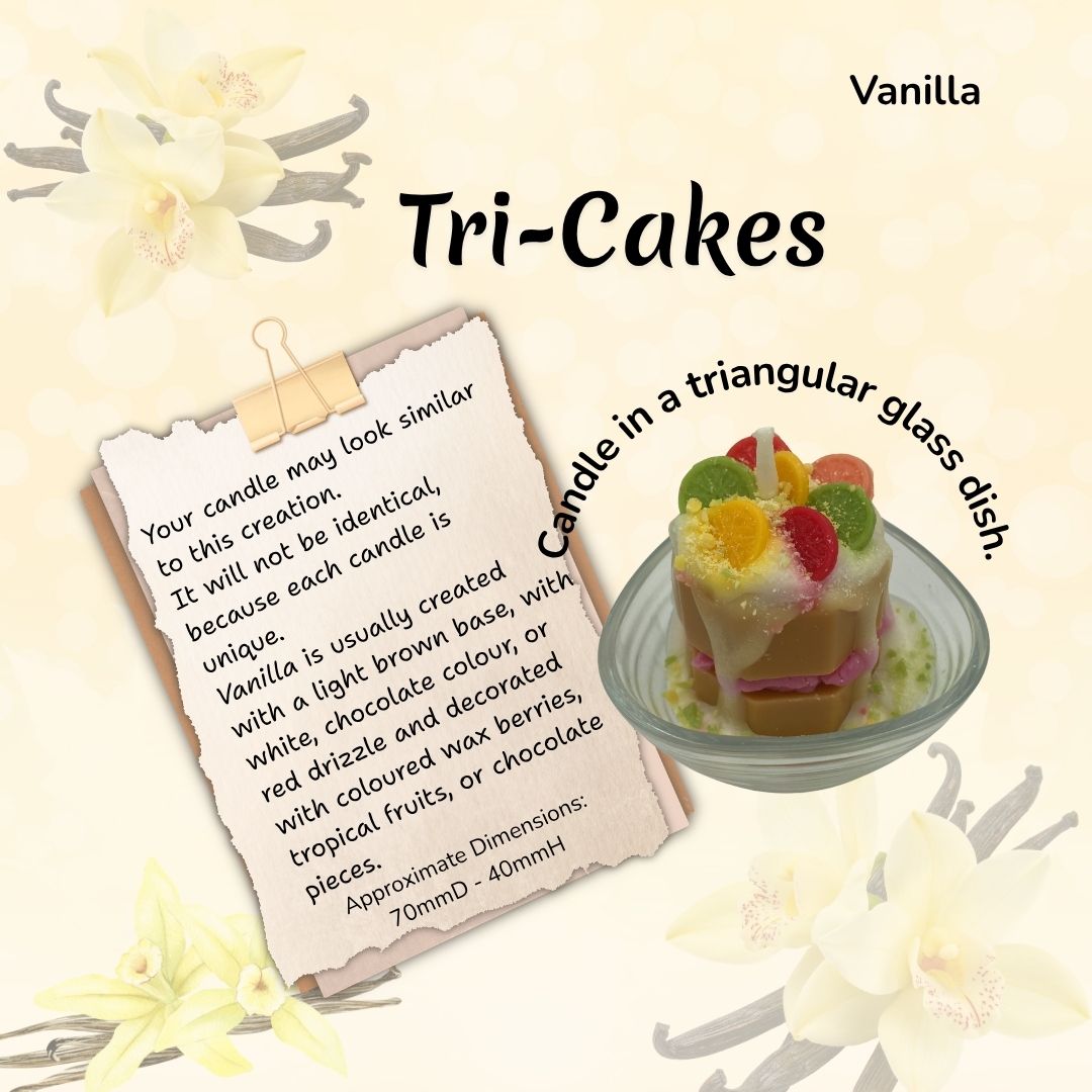 Tri-Cake Candles