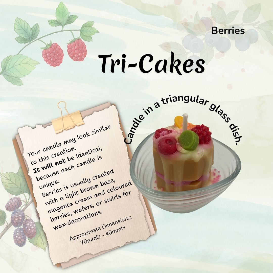 Tri-Cake Candles